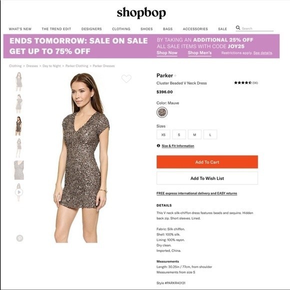 Parker Cluster Sequin Dress - Picture 6 of 9